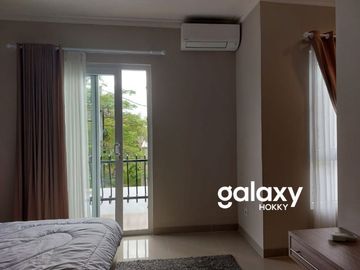 DISEWAKAN RUMAH CANTIK FULL FURNISHED 4BR DI PERUM HARVESTLAND JIMBARAN BADUNG