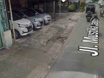 Tanah murah di jalan raya mustika jaya nempel perumahan mutiara gading timur grand wisata