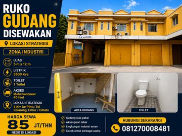 Disewakan Ruko Gudang di Cikarang Jababeka Bekasi