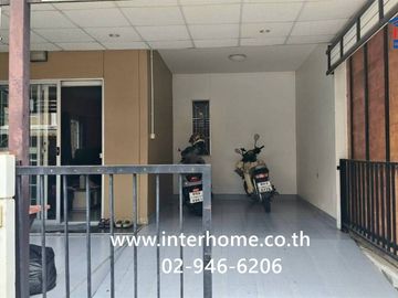 Two-story townhome, 29.5 sq.wa., Pruksa 60/1 Rangsit-Bang Phun Village, Soi Rangsit-Pathum Thani 43, Rangsit-Pathum Thani Road, Mueang Pathum Thani, P