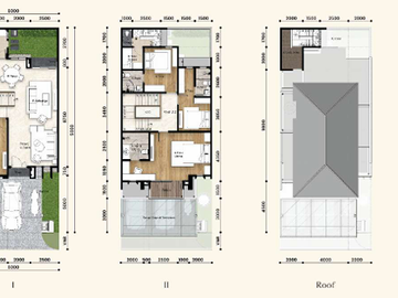 RUMAH ELITE BY PARAMOUNT LAND 2  LANTAI DENGAN 5 KAMAR TIDUR!