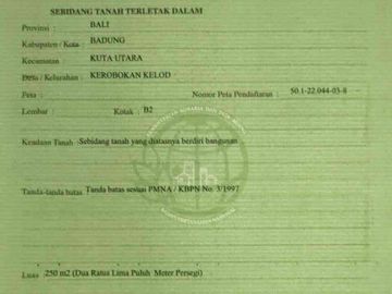 Tanah exclusive lokasi di batu Belig Seminyak