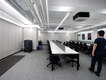 Fully Furnished Office Space for Lease in Mandaluyong City | 183 SQM Office with 52 Workstations | Near Ortigas