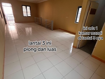 Disewakan rumah 3 lantai bisa untuk usaha siao huni di pademangan jakarta utara