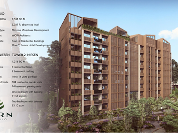 Premium 1 Bedroom Unit w/ Balcony for Sale in Baguio City | Near Mines View | 50.96sqm | 18M Cash | Rent to Own Terms also Applicable.