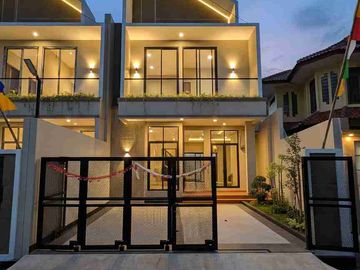 rumah baru dalam komplek siap huni di Jatibening Bekasi