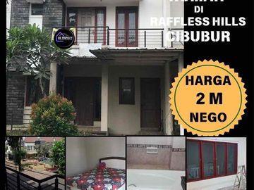 Rumah siap huni di Raffless Hills Cibubur