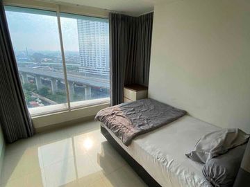 Sewa Apartemen Grand Kamala Lagoon Pekayon Bekasi | 2BR Furnished Lengkap | Tower Emerald North | Dekat Tol & LRT Bekasi