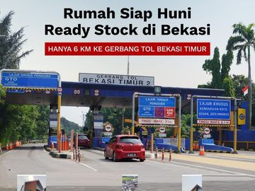 Rumah Ale Padurenan Mustika Jaya, Murah Mewah, 2 LANTAI Baru, Kota Bekasi Timur, Dijual