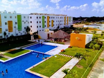 DEPARTAMENTO ADJUDICADO EN VENTA EN RESIDENCIAL VISTA ALEGRE, CANCÚN