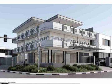 Jual atau sewakan luas 8 are Gedung 3 lantai, hook jln utama Buluh Indah Denpasar