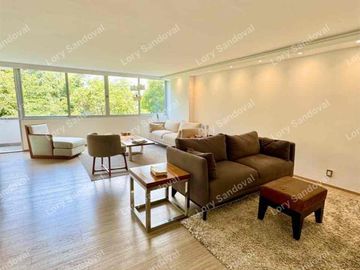 HERMOSO DEPARTAMENTO EN LA MEJOR ZONA DE POLANCO EN RENTA