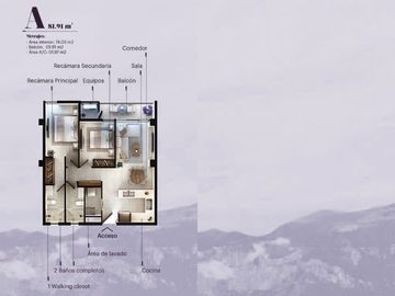 Pre Venta de Departamento GAIA 3, Carretera Nacional, a la altura de Valle Alto