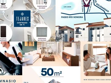 DEPARTAMENTO TIPO LOFT EN RENTA - TEJARES
