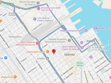 SE VENDE CASA EN EL FENTRO DE VERACRUZ