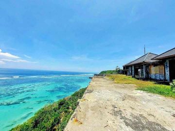 Dijual lahan bonus bangunan dgn view full laut lokasi dekat dengan ampurva Nusa dua Bali.