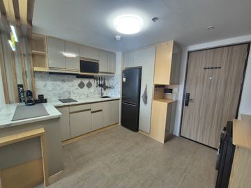 Fully Furnished 1 Bedroom Unit at BE Residences with WIFI and TV