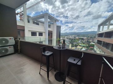 Fully Furnished 1 Bedroom Unit at BE Residences with WIFI and TV