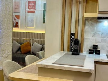 Fully Furnished 1 Bedroom Unit at BE Residences with WIFI and TV