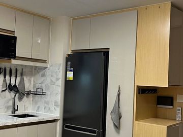 Fully Furnished 1 Bedroom Unit at BE Residences with WIFI and TV