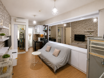 Dijual 2BR 43m2 Green Bay Pluit Bayview – Modern Scandinavian Industrial Design, Walking Distance ke Baywalk Mall Good Deals