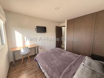 Departamento amueblado, 3 recámaras, amenidades - RENTA, Santa Fe Juriquilla