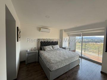 Departamento amueblado, 3 recámaras, amenidades - RENTA, Santa Fe Juriquilla