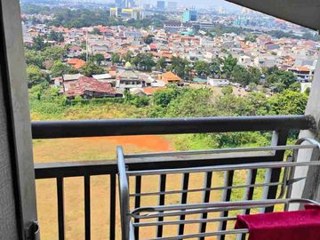 Sewa Studio Furnished WaterHeater Tower Dahlia Lantai 18 Apartemen Bassura City
