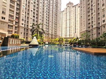 Jarang Ada! Disewa 2BR Unfurnished Royal Mediterania Garden Residences Royal Medit, terkoneksi Central Park & Taman Tribeca Podomoro City Jakbar
