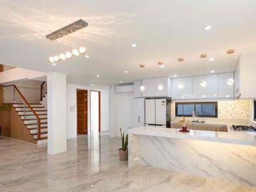 Modern Tropical-Inspired Design New House and Lot for Sale in Greenwoods Executive Village with pool