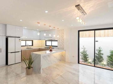 Modern Tropical-Inspired Design New House and Lot for Sale in Greenwoods Executive Village with pool