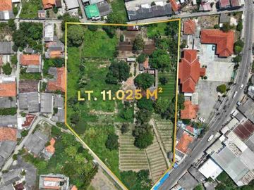Dijual Cepat Tanah Hook Strategis Di pinggir jalan raya dekat Summarecon bekasi