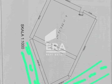 Disewakan Tanah Hook Strategis Di depan Jalan Raya Perjuangan kota bekasi