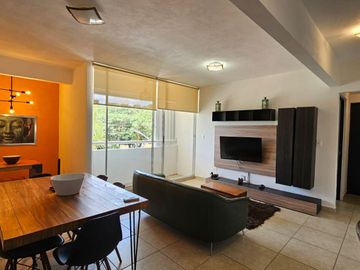 Departamento Ameublado en Renta de Dos Recámaras