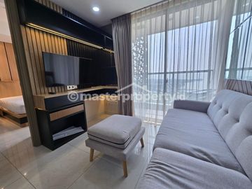 Disewa Apartemen Gold Coast PIK 3BR, 81m2, Full Furnished, Sea View