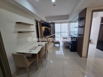 Disewa Apartemen Gold Coast PIK 3BR, 81m2, Full Furnished, Sea View