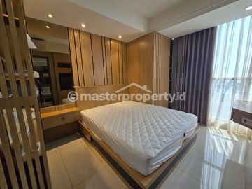 Disewa Apartemen Gold Coast PIK 3BR, 81m2, Full Furnished, Sea View
