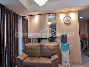 Disewa Apartemen Gold Coast PIK 3BR, 81m2, Full Furnished, Sea View