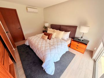 Departamento amueblado en renta en Agave residencial