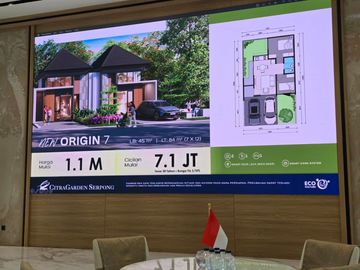 New! Cluster Elaia Citra Garden Serpong Near BSD 1Menit 600Jutaan 1Lantai