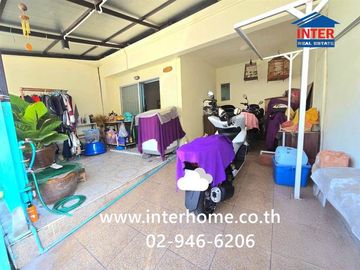 Two-story townhome, 17.4 sq.wah, Pruksa 59/1 Sukhumvit-Bang Pu Village, near BTS Keha Samut Prakan, Soi Tesaban Bang Pu 59, Sukhumvit Road, Mueang Sam