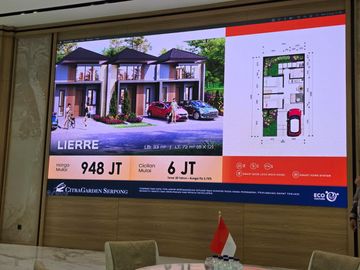 Termurah Harga Mulai 650 Jt Promo Rumah Baru Citragarden Serpong LT 5X10 M²