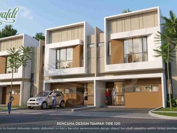Dijual Rumah Mewah 2 lantai dekat jalan raya batuaji