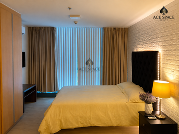 For Lease: Fully-furnished 1 Bedroom in One Uptown Residences, in front of Uptown Mall