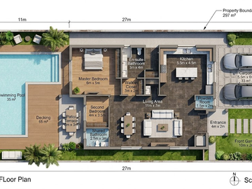 Dijual Rumah Tanah dibawah NJOP  uk 297m2 At Pejaten Jakarta Selatan