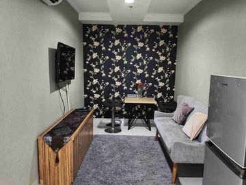 di sewakan apartemen the mansion Kemayoran tipe 2 bedroom furnish
