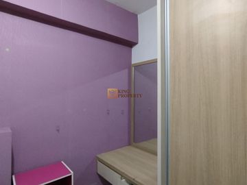 Disewakan Apartemen Green Bay Pluit Greenbay 2BR Cozy Purple Apartment Living Space Walk to Baywalk Mall Dekat Bandara Soekarno-Hatta & Tol Dalam Kota