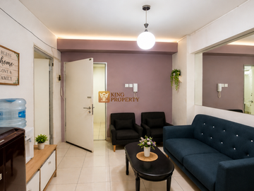 2BR Green Bay Pluit Greenbay Disewakan Cozy Purple Modern Interior Dekat Baywalk Mall, Emporium Mall & Pluit Village