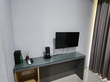Apartemen Studio Fully Furnished, Tinggal Bawa Koper, Disewakan Apartemen type Studio furnish cocok untuk single dan anak kampus