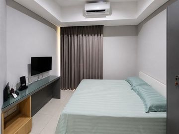 Apartemen Studio Fully Furnished, Tinggal Bawa Koper, Disewakan Apartemen type Studio furnish cocok untuk single dan anak kampus
